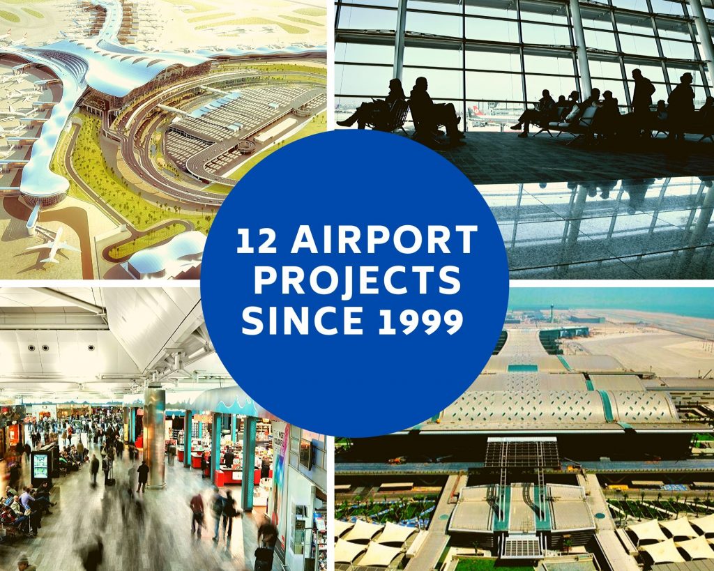 12 Airport Projects since 1999