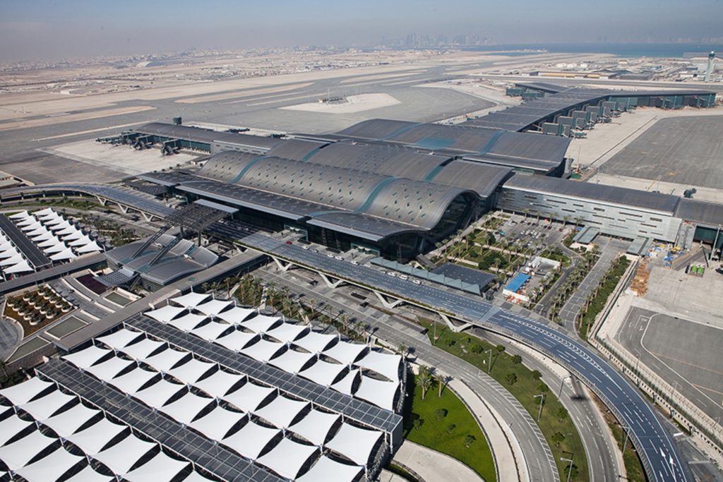 Hamad International Airport was named 