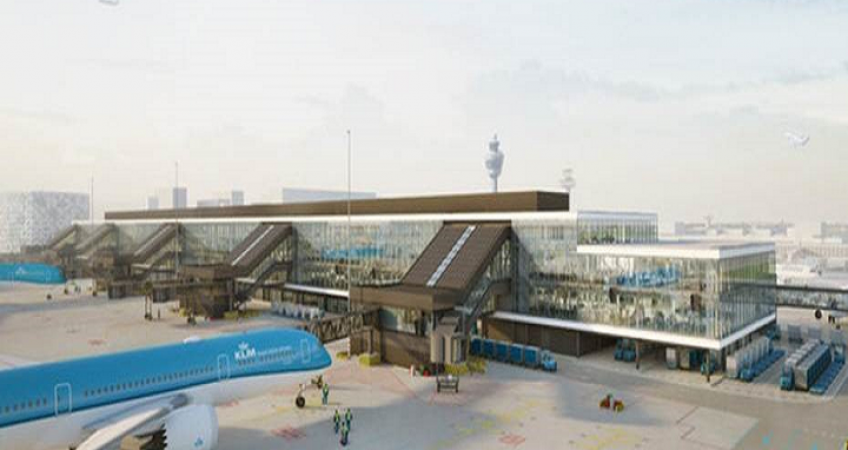 Amsterdam Schiphol Airport, Our first project in The Netherlands